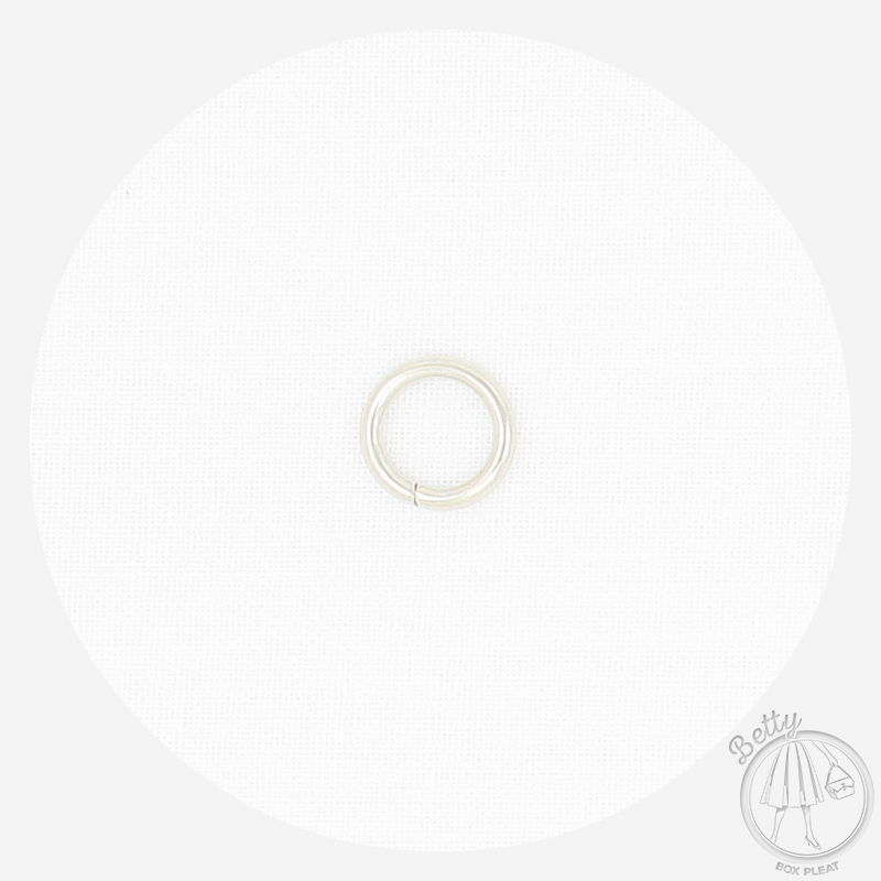 10ORS 10mm O Ring - Silver
