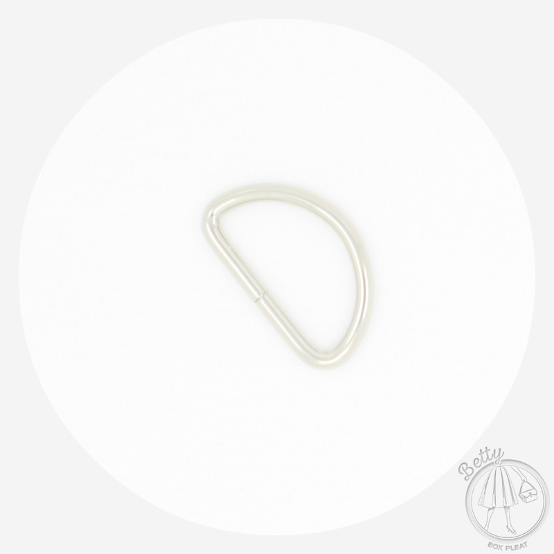 38DRS 38mm D Ring - Silver